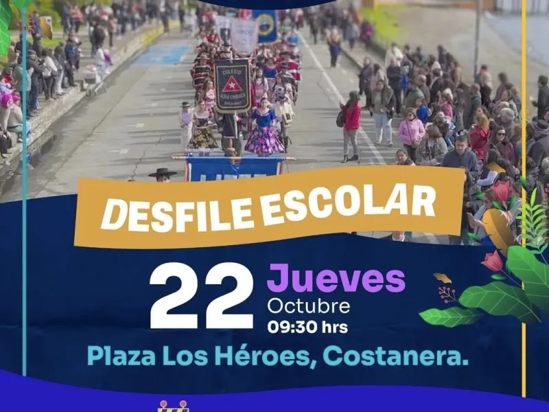 129 aniversario de Puerto Varas: Más de dos mil estudiantes desfilan hoy