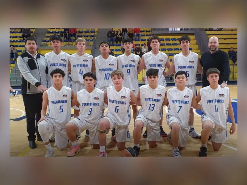 Asociación de Básquetbol de Puerto Varas comienza su participación en Nacional U15 varones