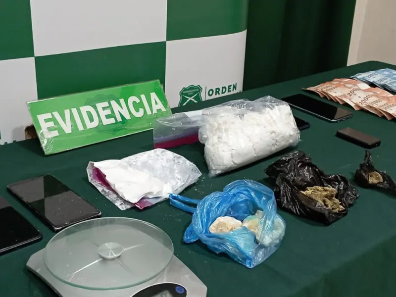 Carabineros desarticuló banda de traficantes colombianos: líder operaba desde la cárcel