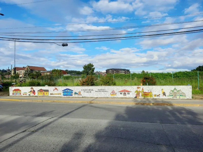 Carnaval del Sur inauguró mosaico en honor a la juguetería Brintrup Hertling