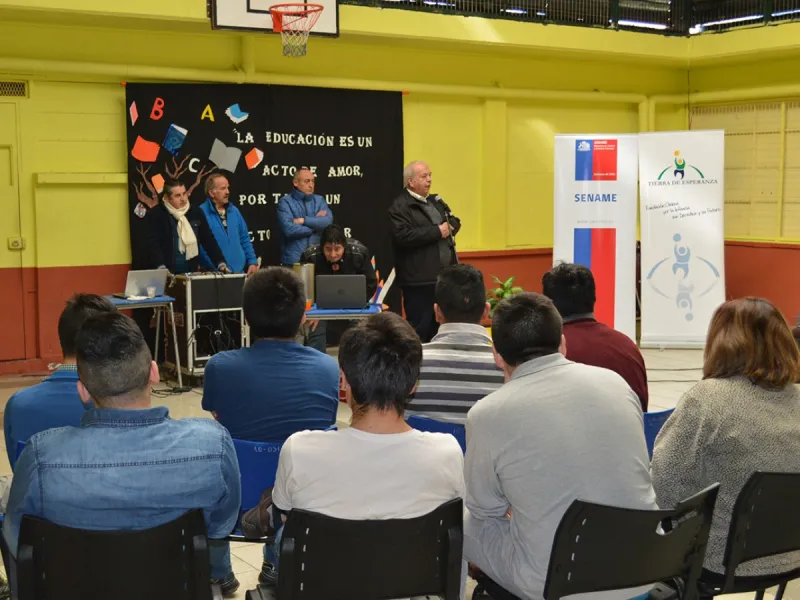 Centro de justicia Juvenil de Puerto Montt inició segundo semestre escolar para jóvenes internos