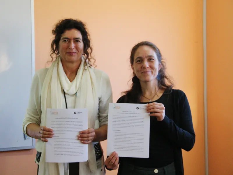 CEUS Llanquihue-USACH y Fundación Legado Chile sellan alianza para impulsar el Aula Viva Río Maullín