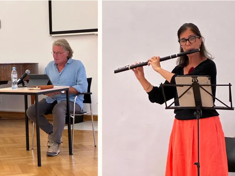 Club Alemán y la Embajada Alemana presentan “Sonidos y Relatos del Viaje”: ¿Qué sucede cuando un periodista y una flautista se encuentran viajando y deciden redescubrir el mundo juntos?