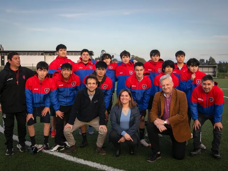 Club San Lorenzo de Nueva Braunau potenciará labor formativa gracias a recursos del concurso de Subvención Municipal