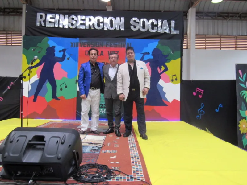 Colectivo Artistas del Sur apoyó una vez más el Festival de la voz Canto Bonito 2023