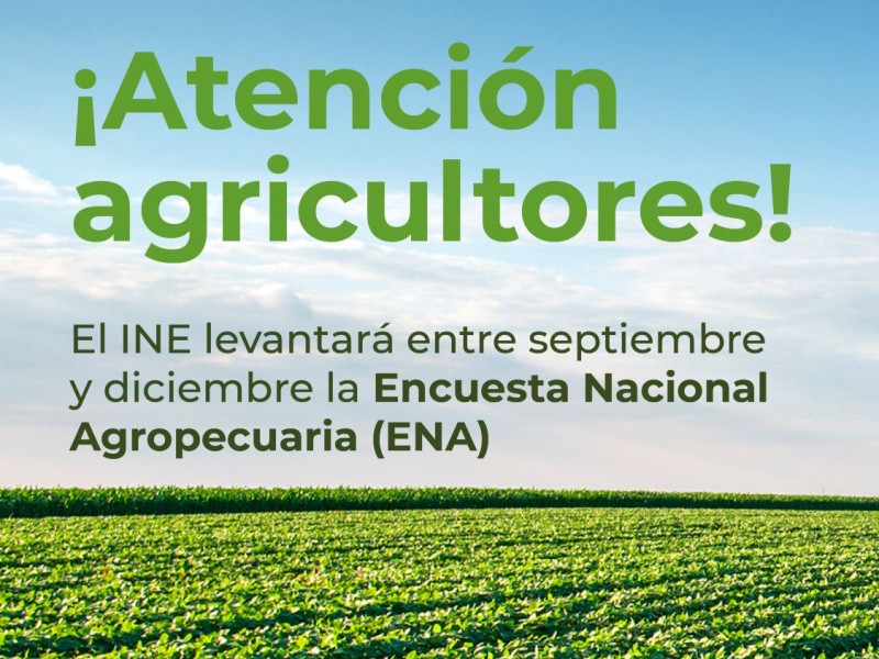 Comenzó aplicación de Encuesta Nacional Agropecuaria 2025