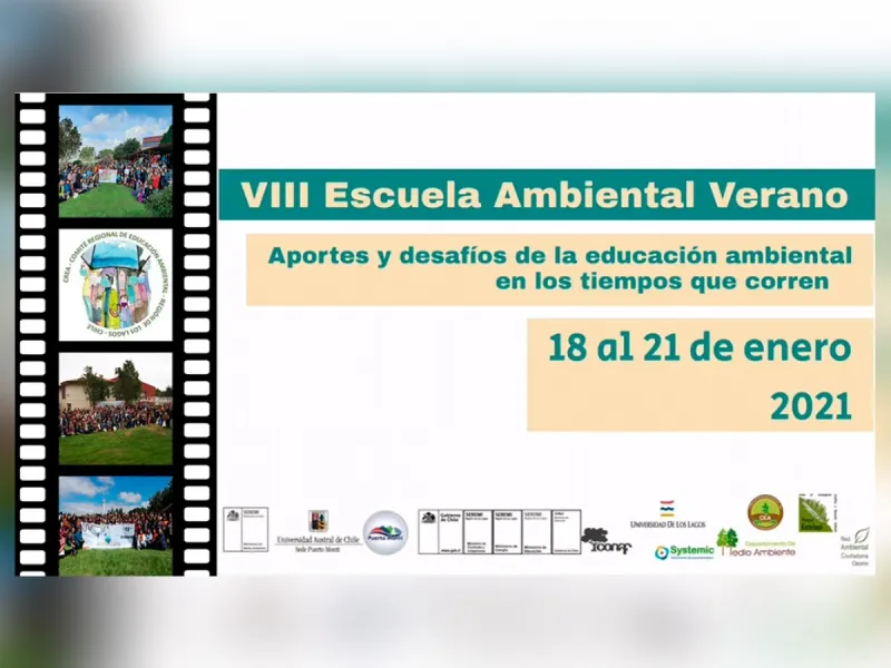 Del 18 al 21 de enero se realizará VIII Escuela Ambiental de Verano  