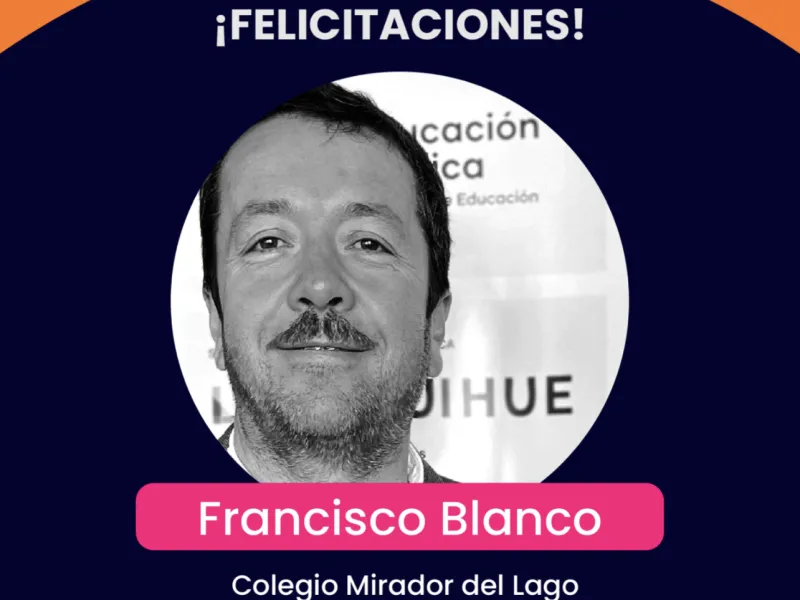 Director del Colegio Mirador del Lago, Francisco Blanco, fue reconocido con el Premio LED 2023