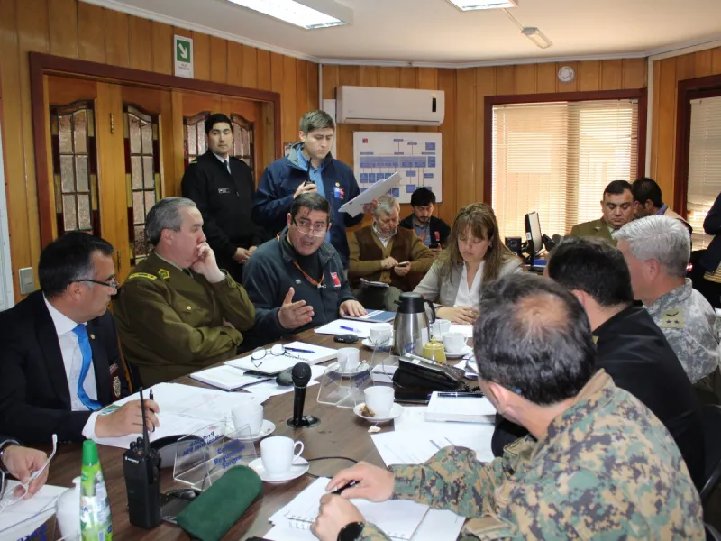 El Gobierno realizó entrenamiento destinado a autoridades regionales para simulacro de Sismo y Tsunami en Los Lagos