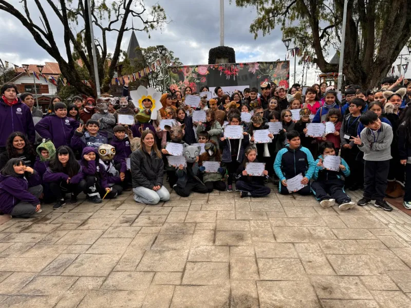 Concurso “Crea tu Elenco Teatral” de Carnaval del Sur: colegios de la provincia presentaron sus creaciones