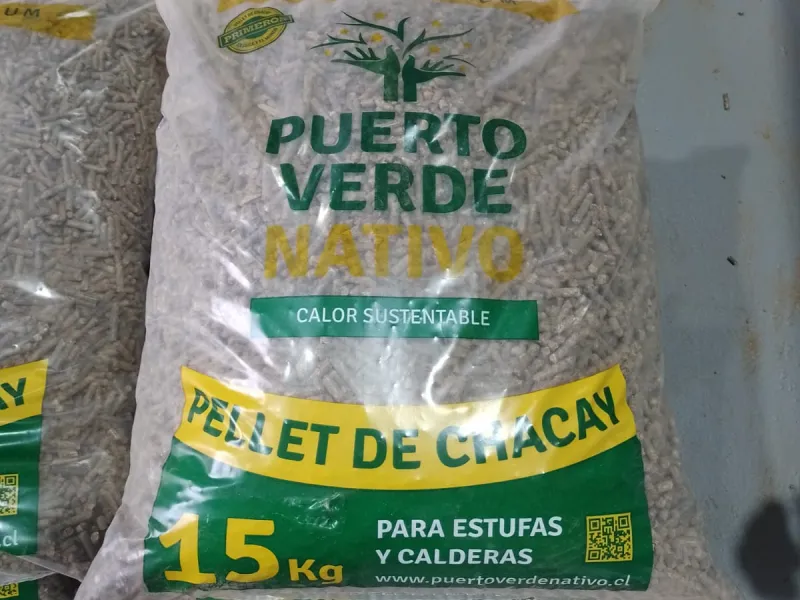 Emprendedor local transformó el chacay en pellet y brindando una solución sustentable