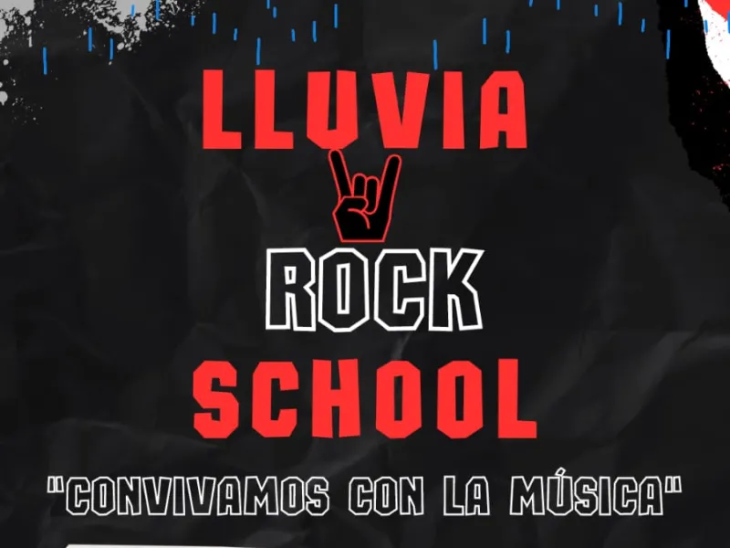 En Calle Techada Santa Rosa hoy se vivirá la Primera Versión del Festival "Lluvia, Rock School"