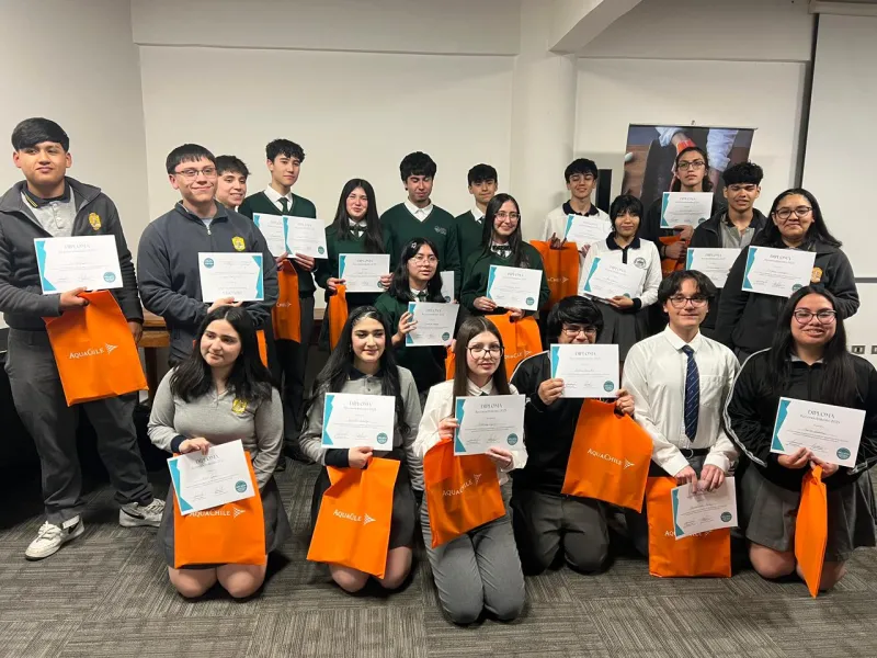 Estudiantes del Liceo Pedro Aguirre Cerda de Puerto Varas participan en programa Micelio
