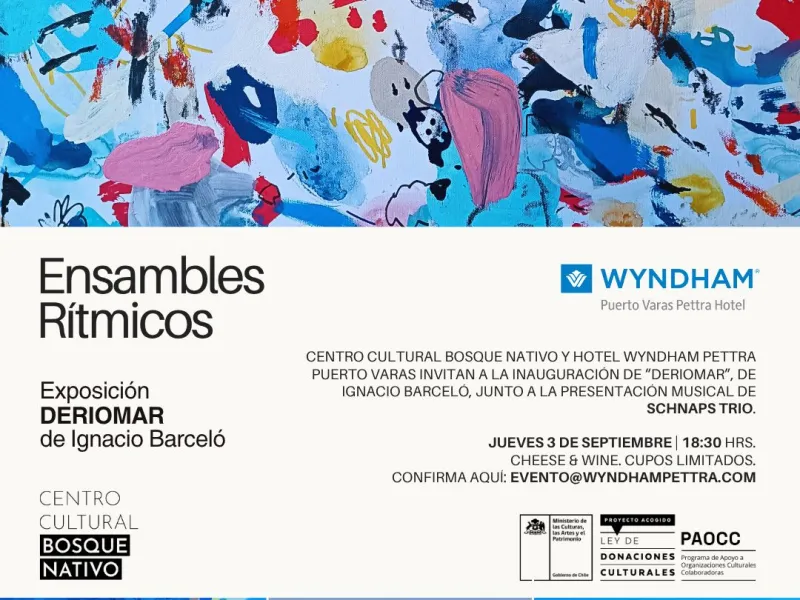 Ignacio Barceló presenta “Deríomar” en Hotel Wyndham Pettra: una obra que habla del tránsito de dos fuerzas