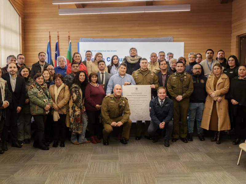 Municipalidad de Llanquihue lanzó agenda de seguridad para los próximos seis meses
