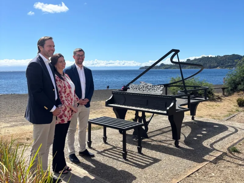 Nestlé Chile restauró icónicos símbolos musicales  potenciando el “Circuito Musical” de Frutillar