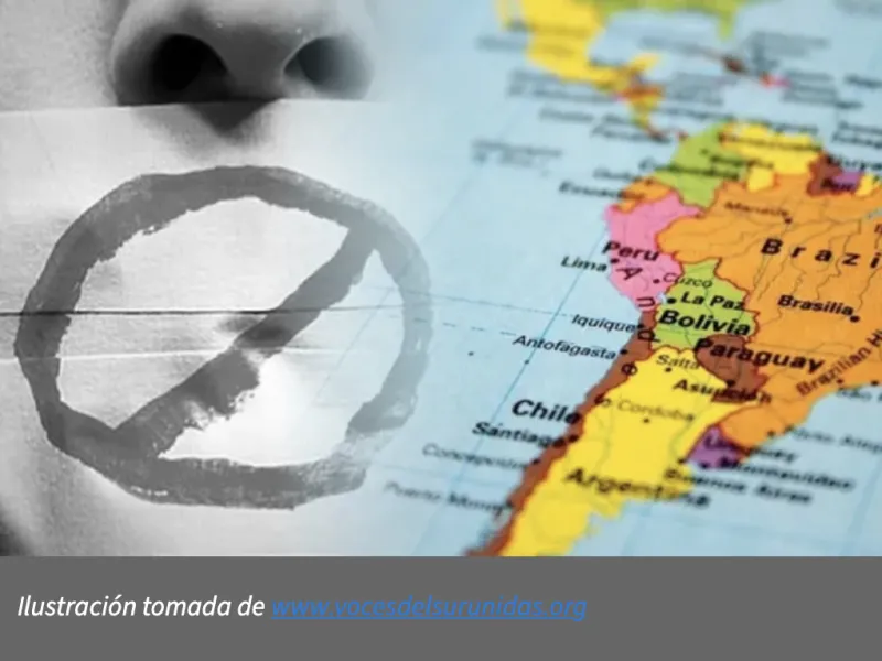 Ocho países de América Latina con graves restricciones a la libertad de expresión