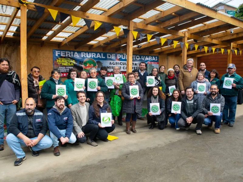 Pequeña agricultura de Puerto Varas avanza en sustentabilidad mediante sello de transición agroecológica