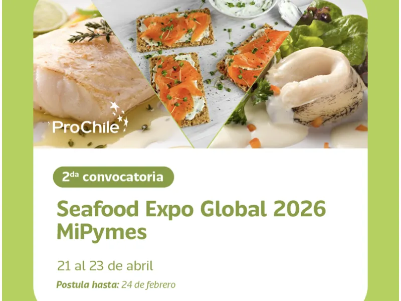 ProChile abre convocatoria para feria internacional de productos del mar en España