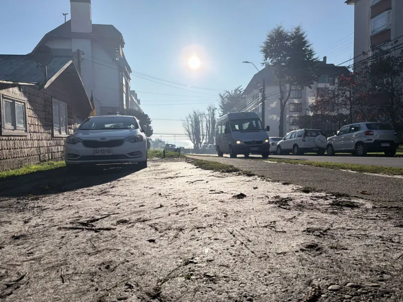 Pronostican intensas heladas para Puerto Varas y la región durante toda esta semana: autoridades llaman a la prevención