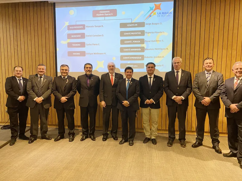 Rotary Club del Lago realizó Cambio de Mando Período 2024-2025