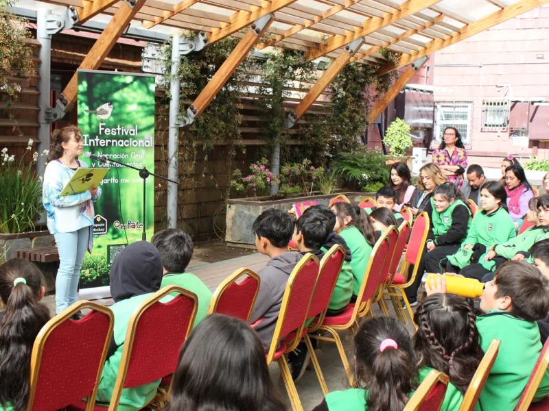 Segunda versión del Festival Internacional de Narración Oral y Cuentacuentos “Un pajarito me contó” culminó con éxito sus actividades