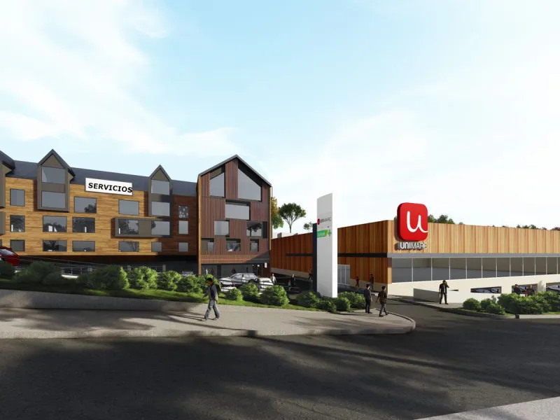 Supermercado Unimarc abrirá en Puerto Varas en lo que será el Centro  Comercial Buena Vista que se construirá en avenida Gramado