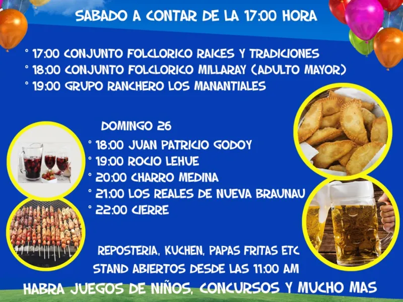 Villa Los Jardines de Nueva Braunau celebra su XVIII aniversario