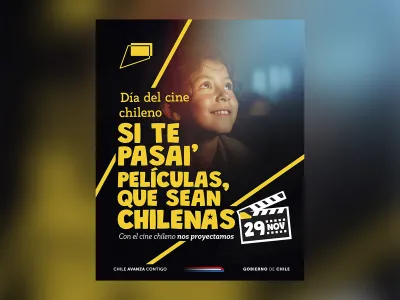 -1CINE conmemorará el Día del Cine Chileno con funciones a luca durante esta semana