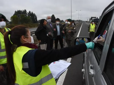 A nivel regional se encuentran operativos 21 puntos de control: Más de 33 mil personas han sido controladas en accesos de aduanas y cordones sanitarios