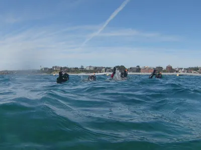 Academia de Buceo Deportivo APNEA 1979 capacitó a cinco jóvenes del Hogar Reloncaví de Puerto Varas
