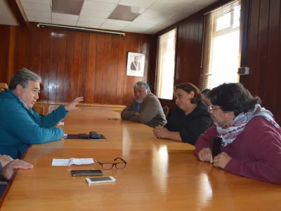 Alcalde de Recoleta viajó hasta la zona para conocer experiencia de Residencia Renacer de Los Muermos 