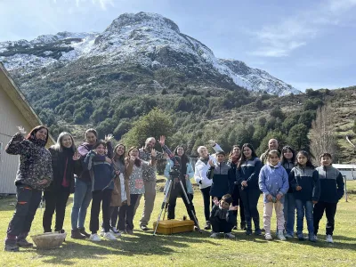 Astrónomos recorrieron la Región de Los Lagos realizando casi 100 charlas de divulgación científica