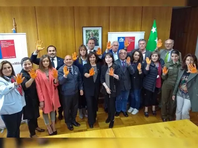 Autoridades de Gobierno realizaron llamado “Por una vida sin violencia contra las mujeres”