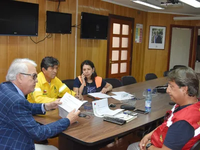 Autoridades realizan actualización de los incendios forestales en la región