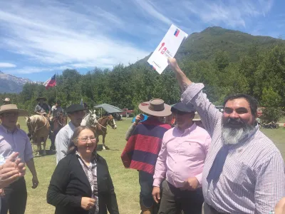 Bienes Nacionales entrega emblemáticos títulos de dominio a Colonos históricos de la frontera en Paso El León 