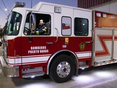 Bomberos de Puerto Varas cuenta con la Primera conductora de carros bomba