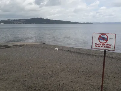 Capitanía de Puerto y Municipalidad de Puerto Varas decidieron no habilitar playa de puerto chico ante el inminente riesgo sanitario para la población
