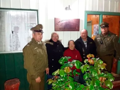 Carabineros de Loncotoro hicieron posible reencuentro familiar luego de 50 años
