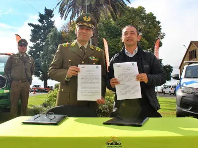Carabineros y Frutillar suscriben convenio para realizar patrullajes mixtos