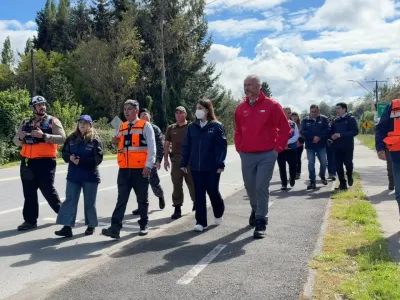 Cerca de un 30% de la población involucrada participó en simulacro de erupción del volcán Calbuco desarrollado en sectores de Puerto Varas y Puerto Montt