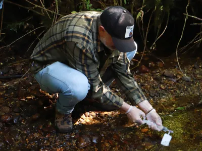 Científicos analizan ADN del agua en el Parque Alerce Andino para medir la biodiversidad del ecosistema y crear modelo pionero que conecte turismo y conservación