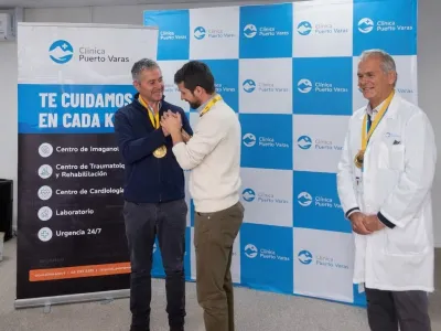 Clínica Puerto Varas es reconocida por su labor en primeros auxilios durante el Ironman 70.3