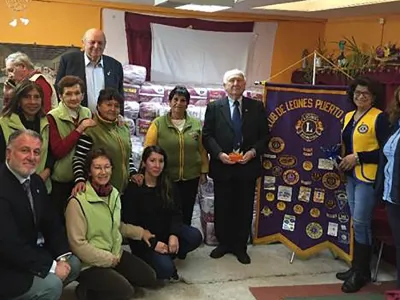 Club de Leones dona 2.400 pañales de adulto a Hogar de Cristo de Puerto Varas