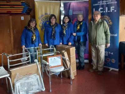 Club de Leones Puerto Varas Los Colonos entregó informe de actividades en período 2024-2025