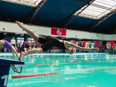 Colegio Alemán de Puerto Varas obtuvo Tercer Lugar en 3ª fecha de Natación Soprole