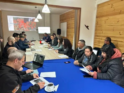Comité Comunal de Gestión de Riesgos y Desastres de Puerto Varas comenzó a planificar trabajos para prevenir incendios forestales