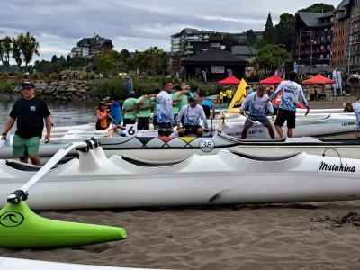 Con ceremonia polinésica se dio inicio al Campeonato Nacional "Patagonia Sprint Va’a" en Puerto Varas