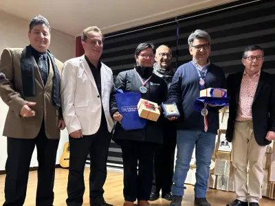 Con Tertulia Musical el Colectivo Artistas del sur de Chile homenajeó los 60 años de la Biblioteca Paul Harris
