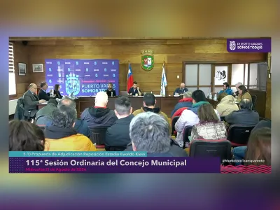 Concejo Municipal rechazó adjudicación de obras de Reposición Estadio Ewaldo Klein